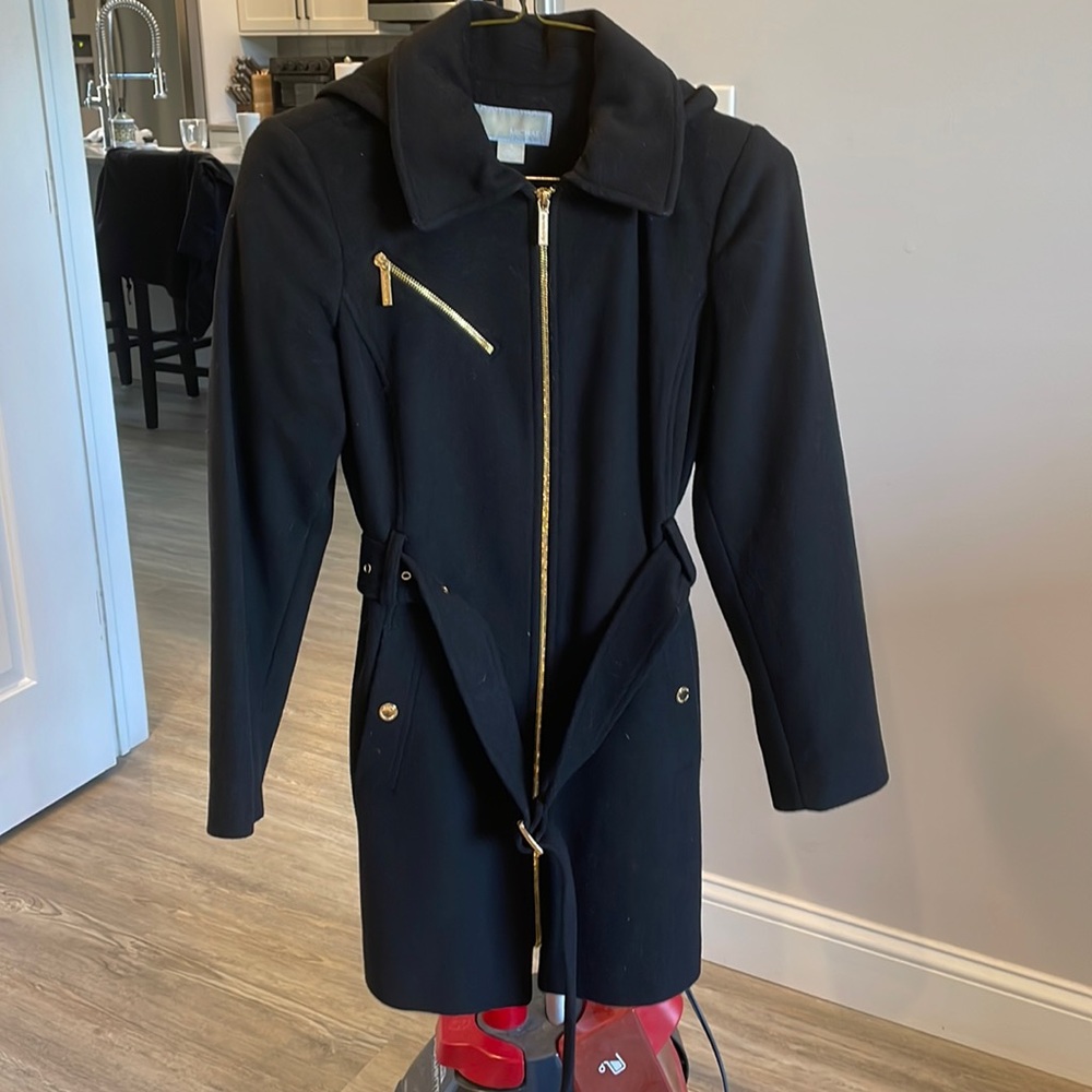 Michael Michael Kors Black wool coat